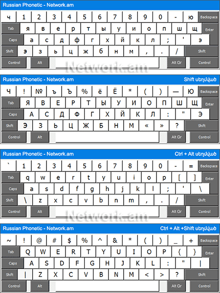 Windows Russian Keyboard Layout